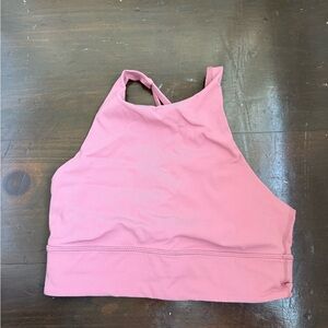 Lululemon Athletica Dusty Rose High-Neck Sports Bra